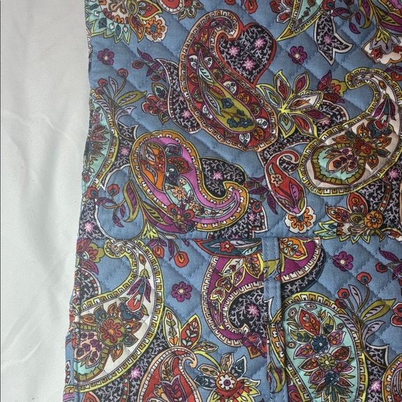 NWT Vera Bradley Multicolor Paisley Hanging Travel Makeup Bag - Picture 13 of 14